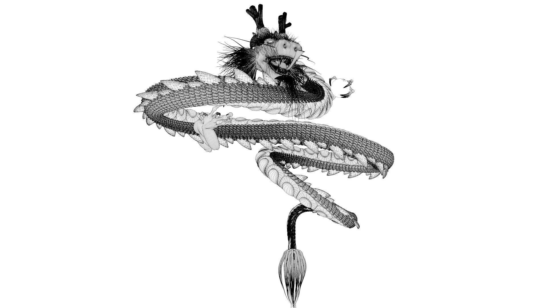 Shenron from Dragon Ball 3D model_22