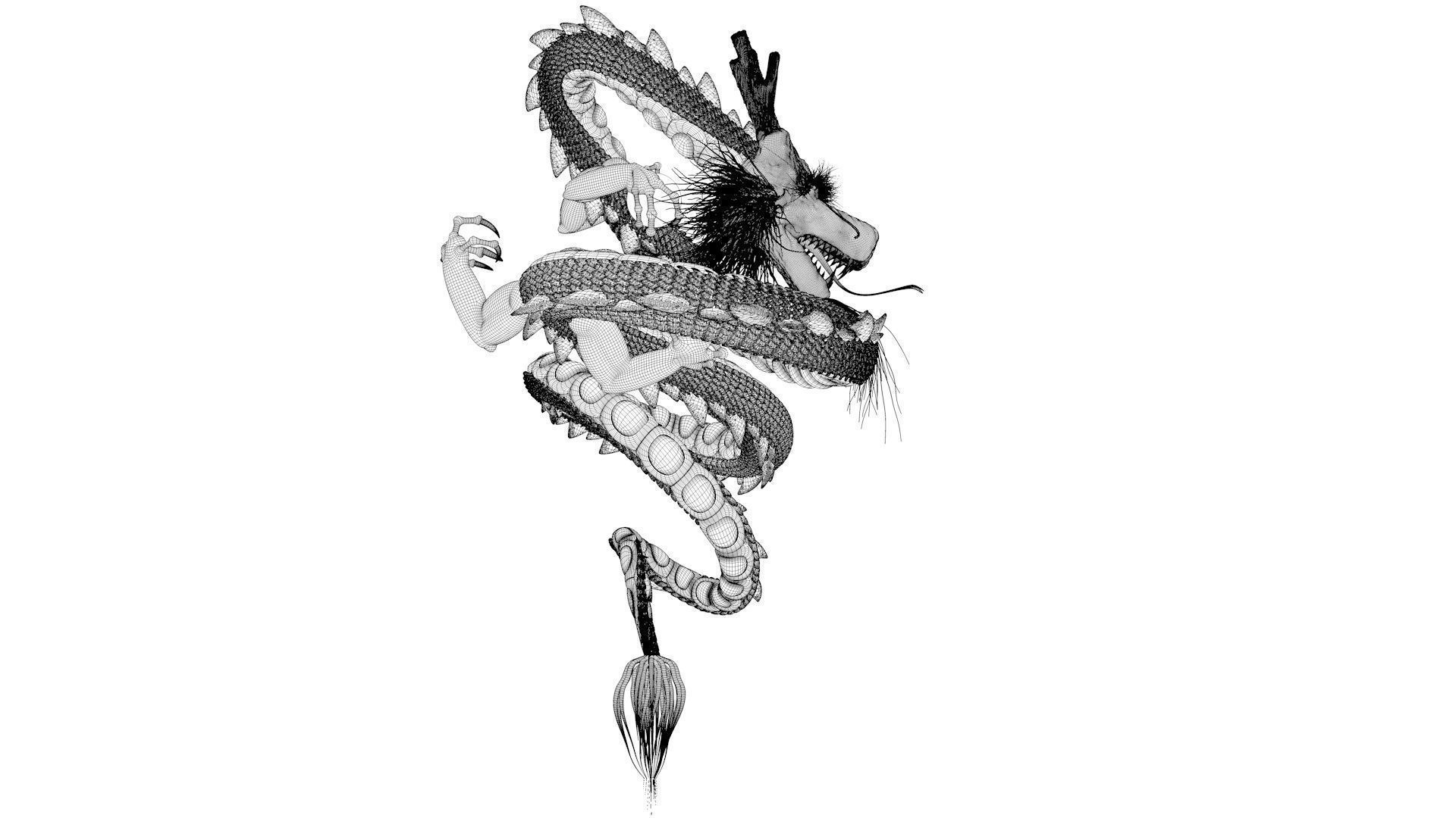 Shenron from Dragon Ball 3D model_21