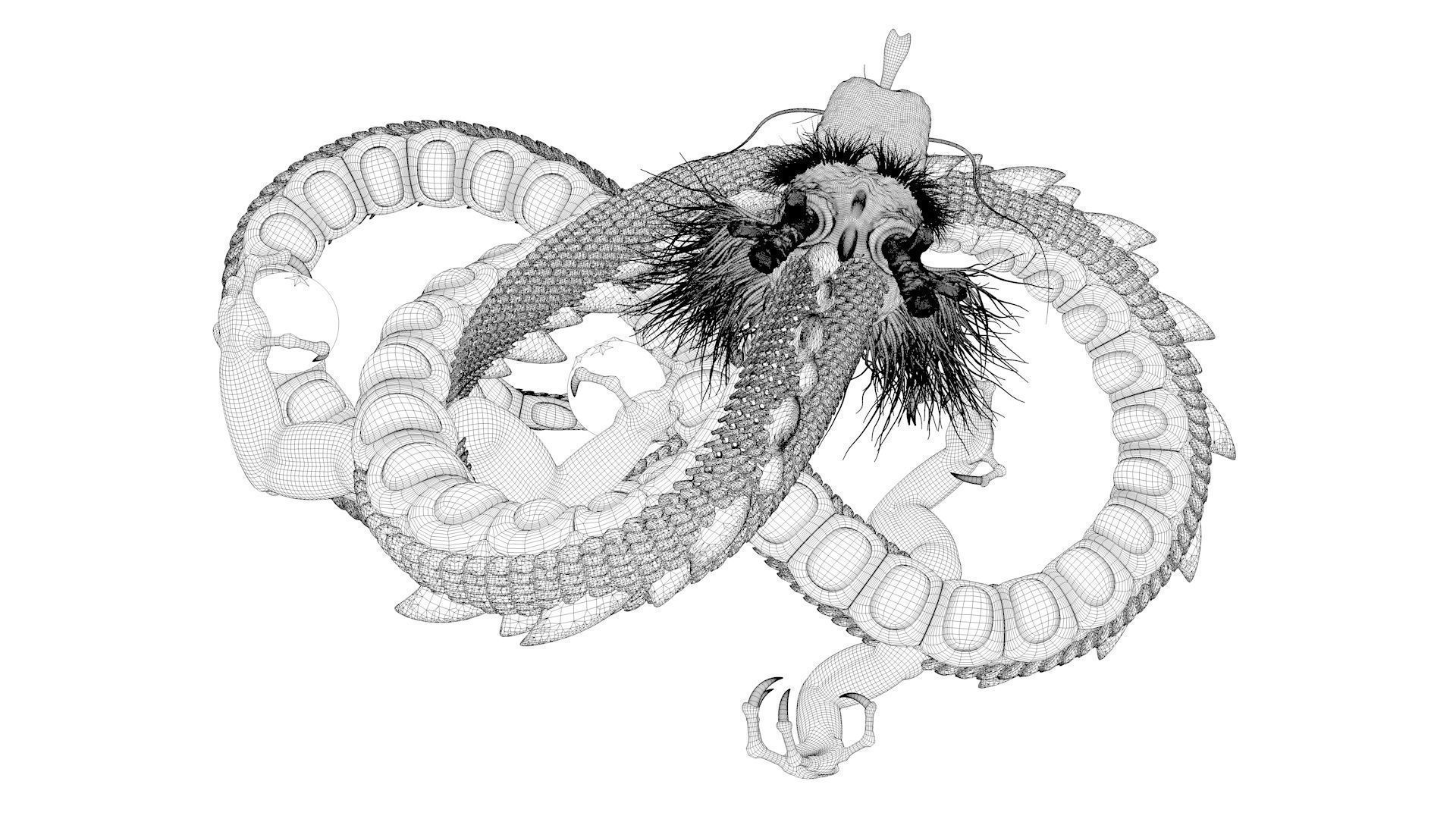 Shenron from Dragon Ball 3D model_19