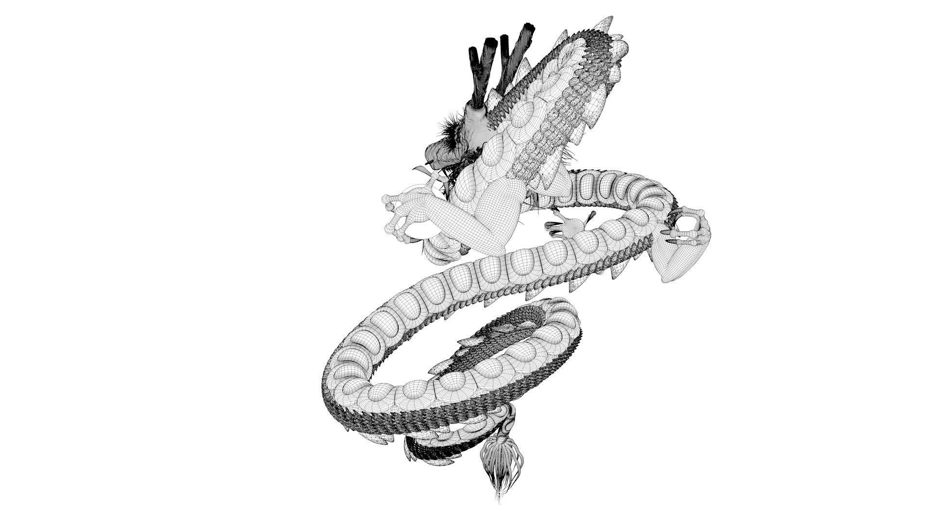 Shenron from Dragon Ball 3D model_18