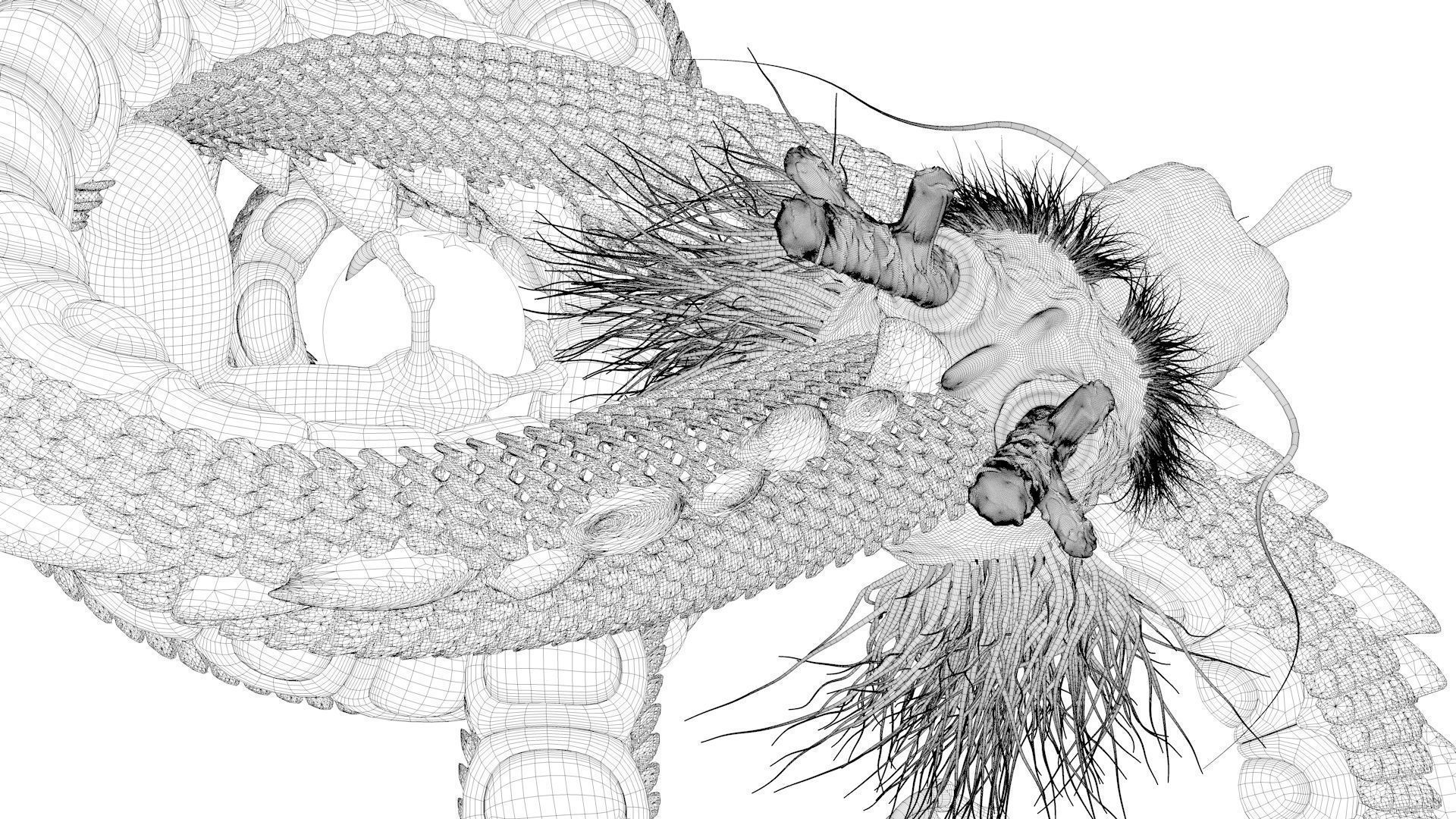 Shenron from Dragon Ball 3D model_29