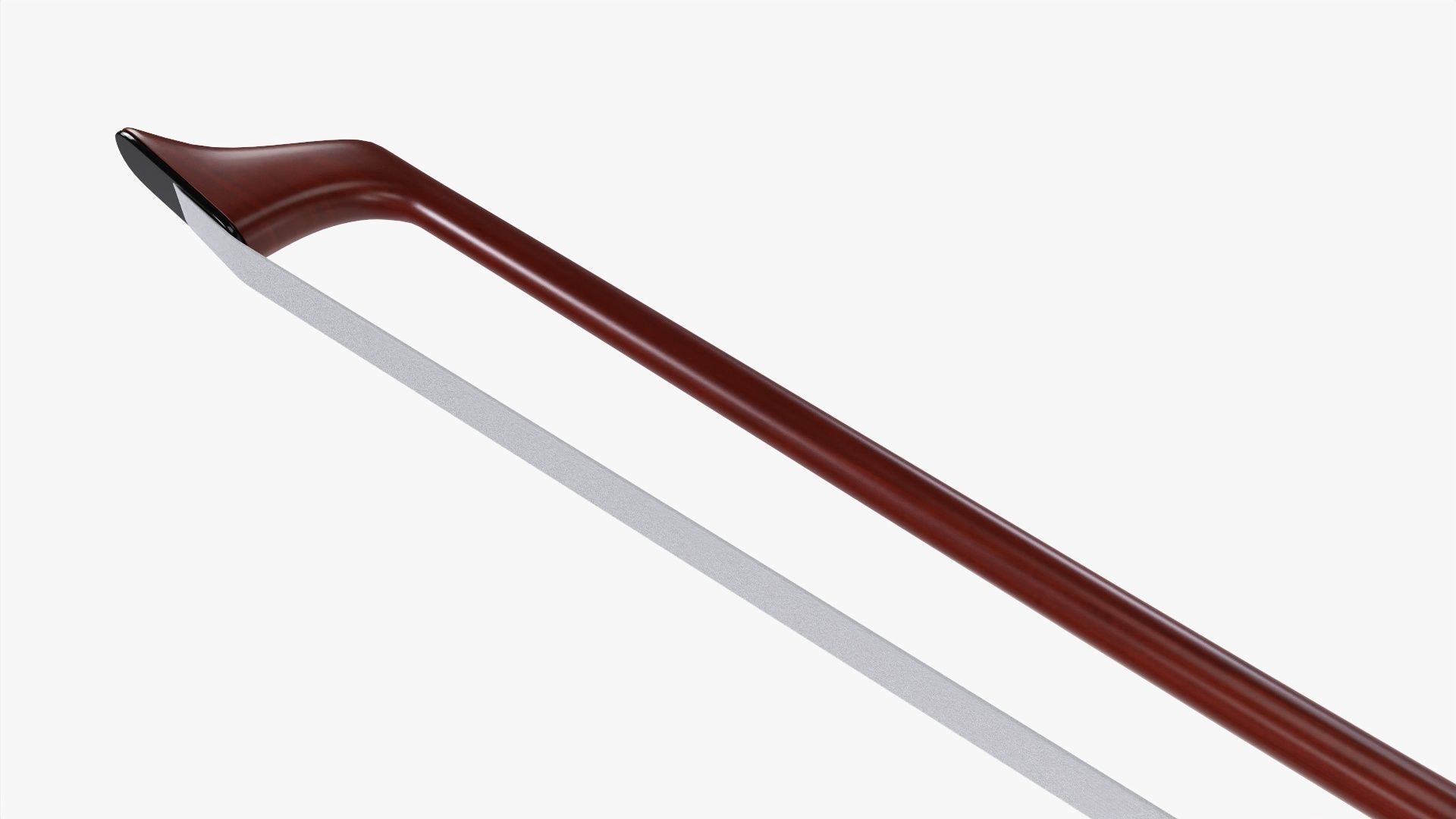 Violin bow 3D model_3