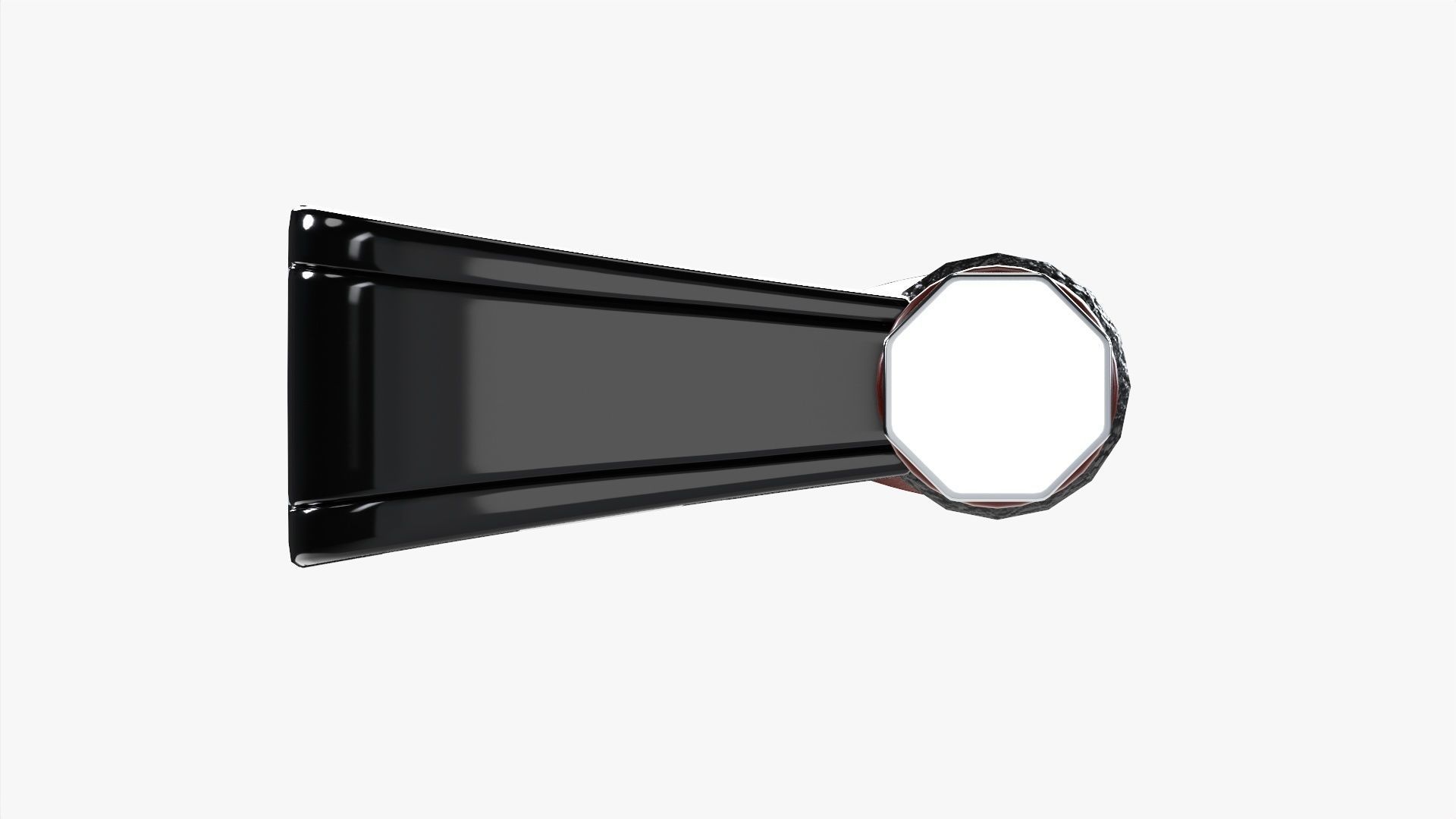 Violin bow 3D model_4