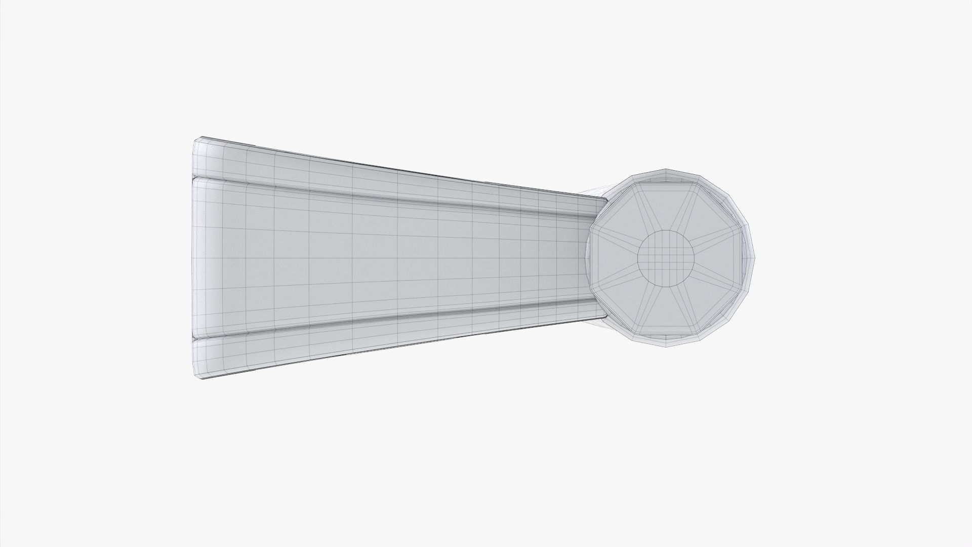 Violin bow 3D model_10