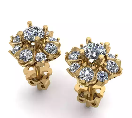 Earrings Diamond