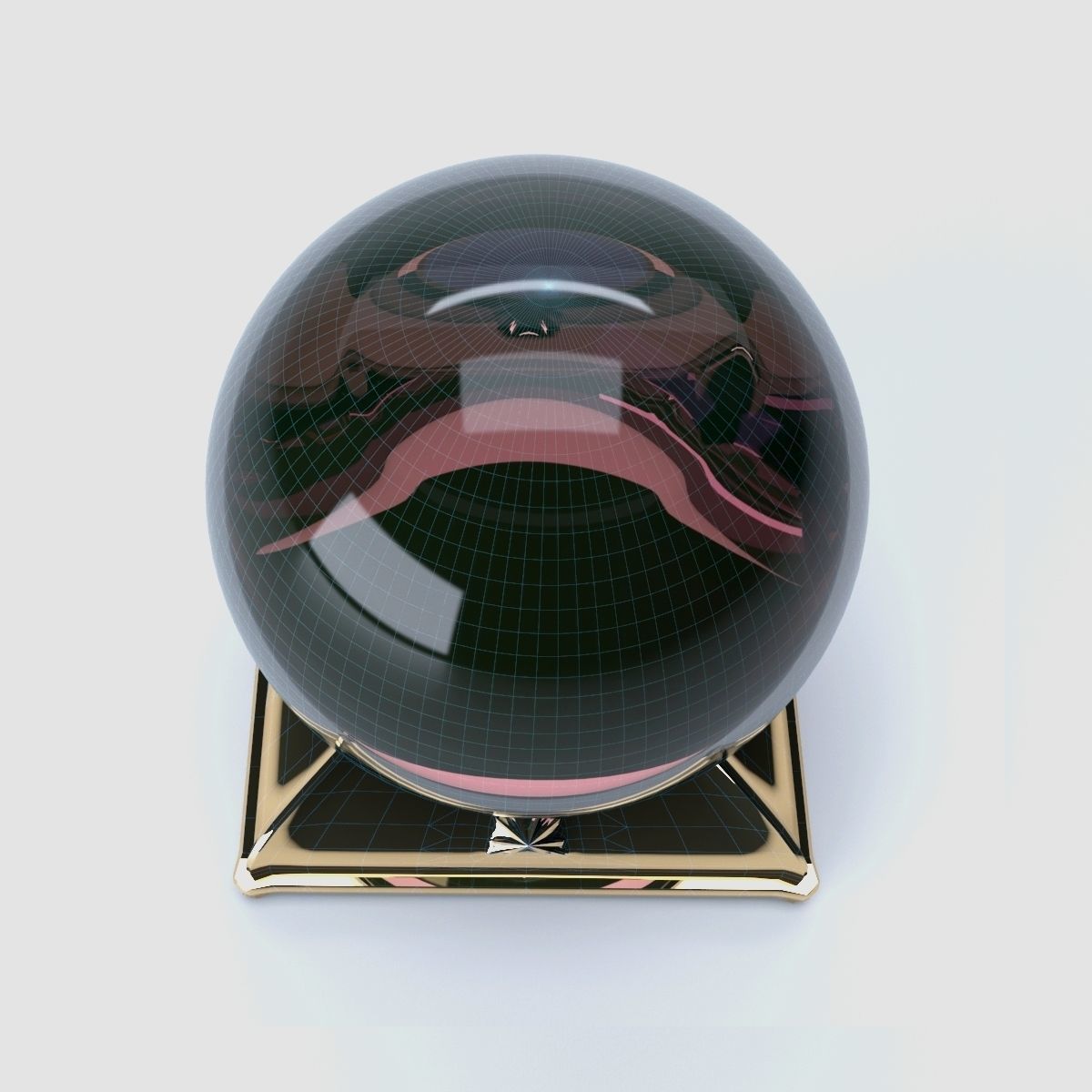Crystal ball 3D model_9