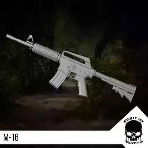 M16 SCALE 1 12 FOR ACTION FIGURES 3D print model
