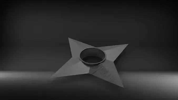 Shuriken metal star