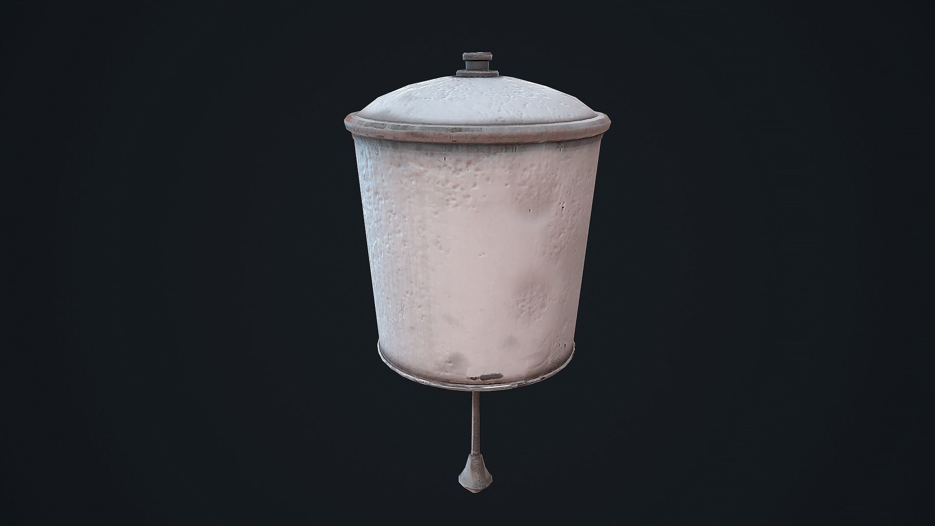 Household Props Low-poly 3D model_12