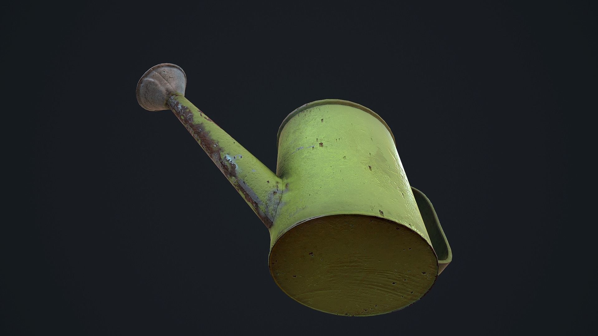 Household Props Low-poly 3D model_11