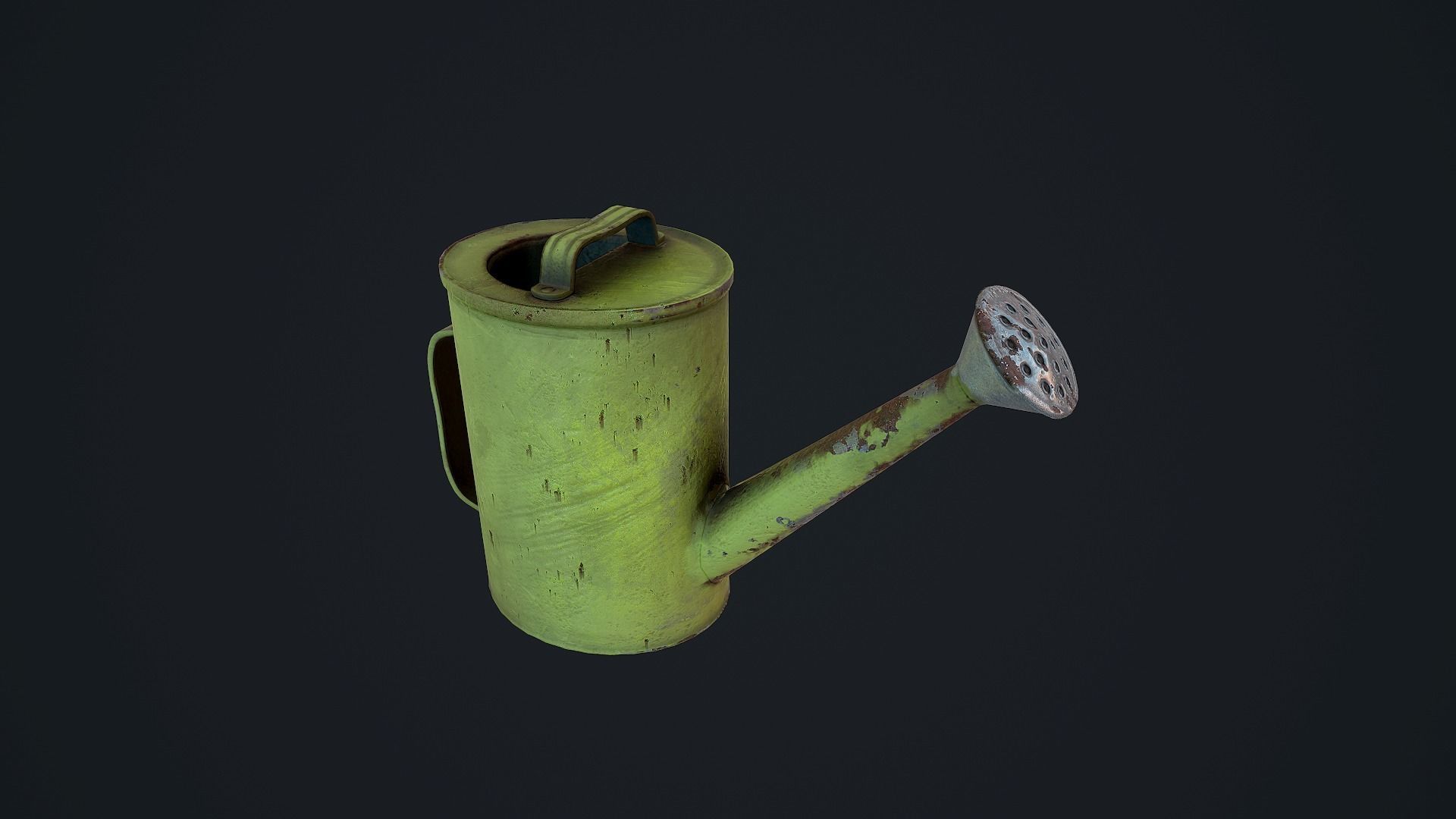 Household Props Low-poly 3D model_9