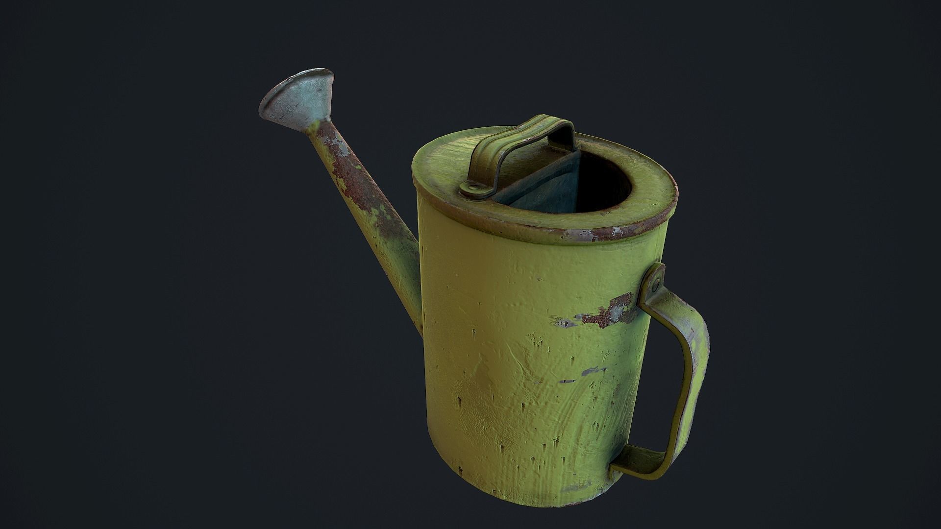 Household Props Low-poly 3D model_7