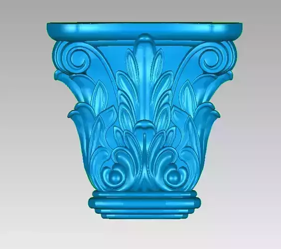 Kapitel vase with ornate design