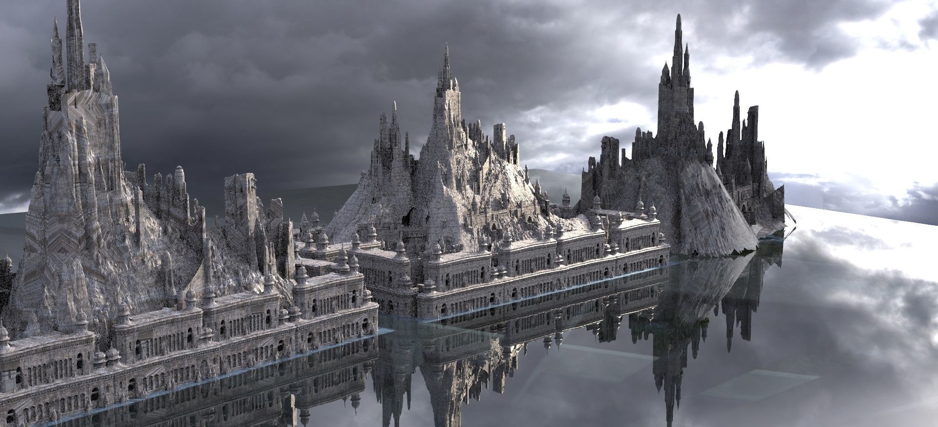 Saracen Crusades Fortress collection Kit bash 3D model_8