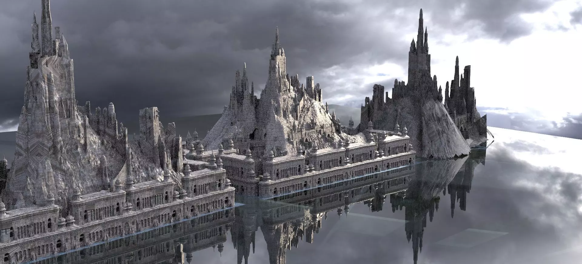 Saracen Crusades Fortress collection Kit bash 3D model_0