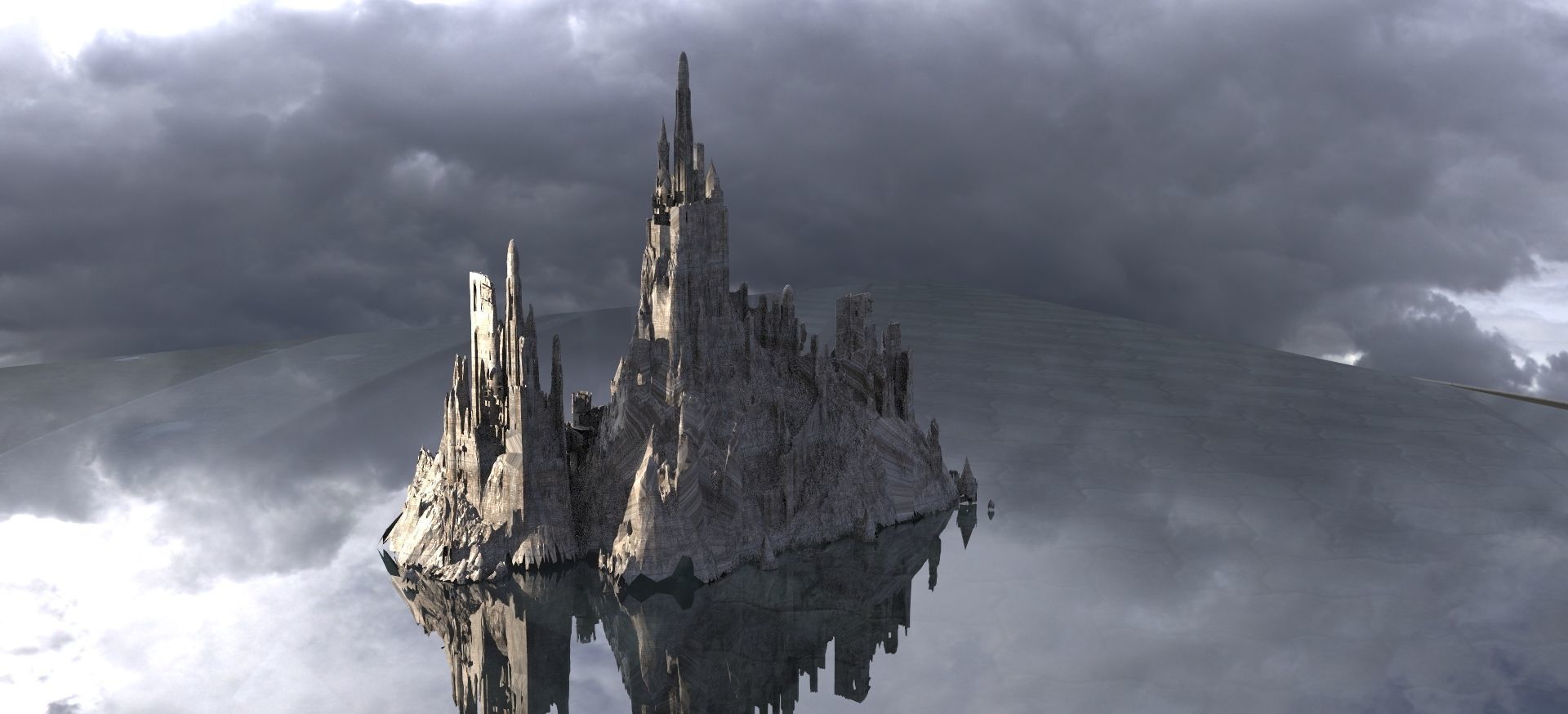 Saracen Crusades Fortress collection Kit bash 3D model_3