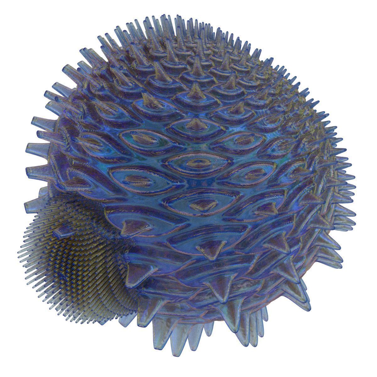 Heart bump 3D model_3