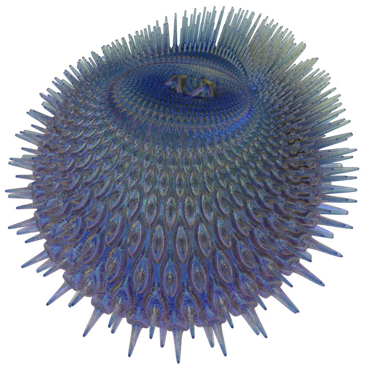 Heart bump 3D model_4