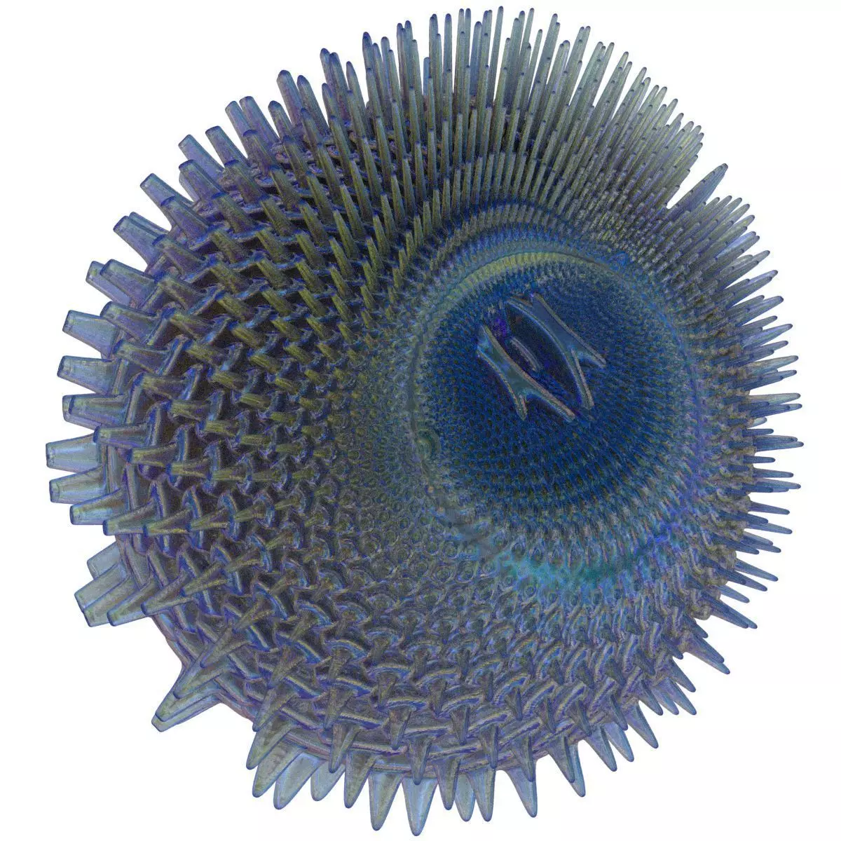 Heart bump 3D model_0