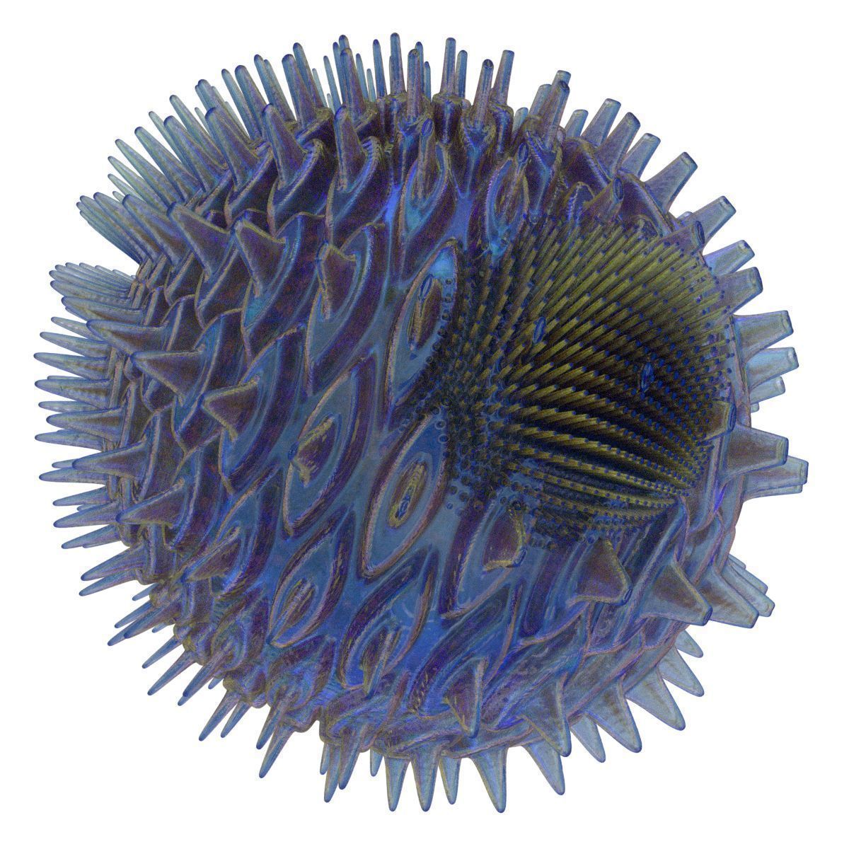 Heart bump 3D model_5