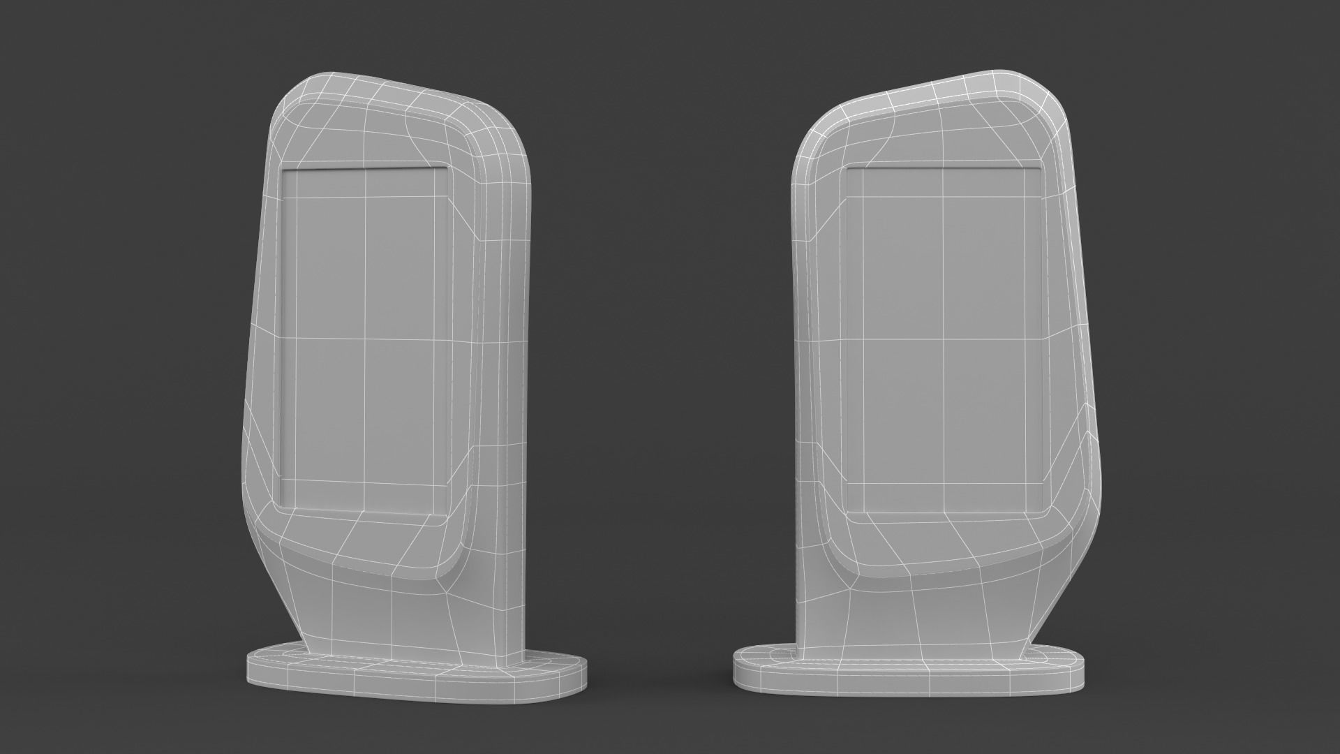 Digital Kiosk 3D model_6