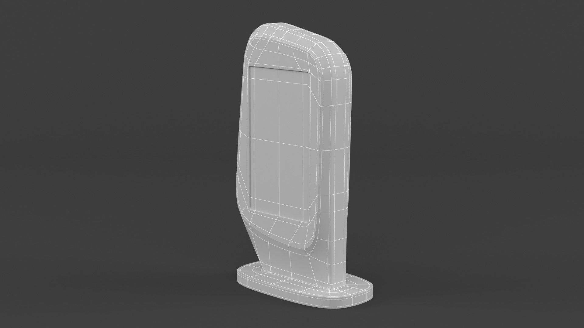 Digital Kiosk 3D model_9