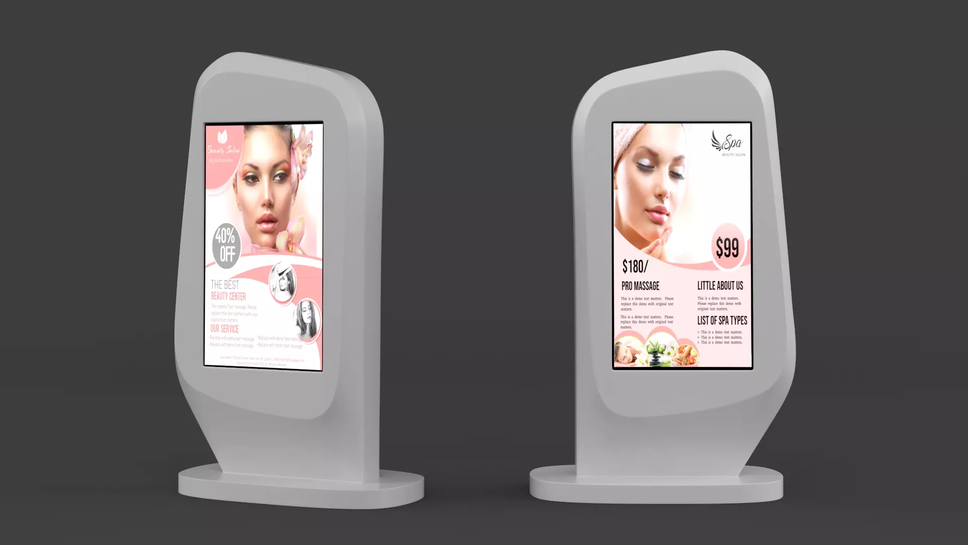 Digital Kiosk 3D model_0