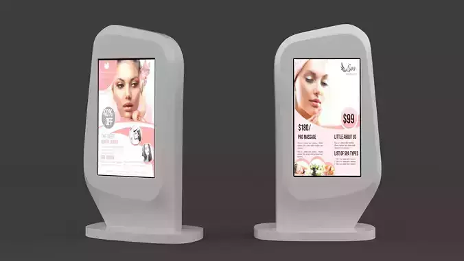 Digital Kiosk 3D model