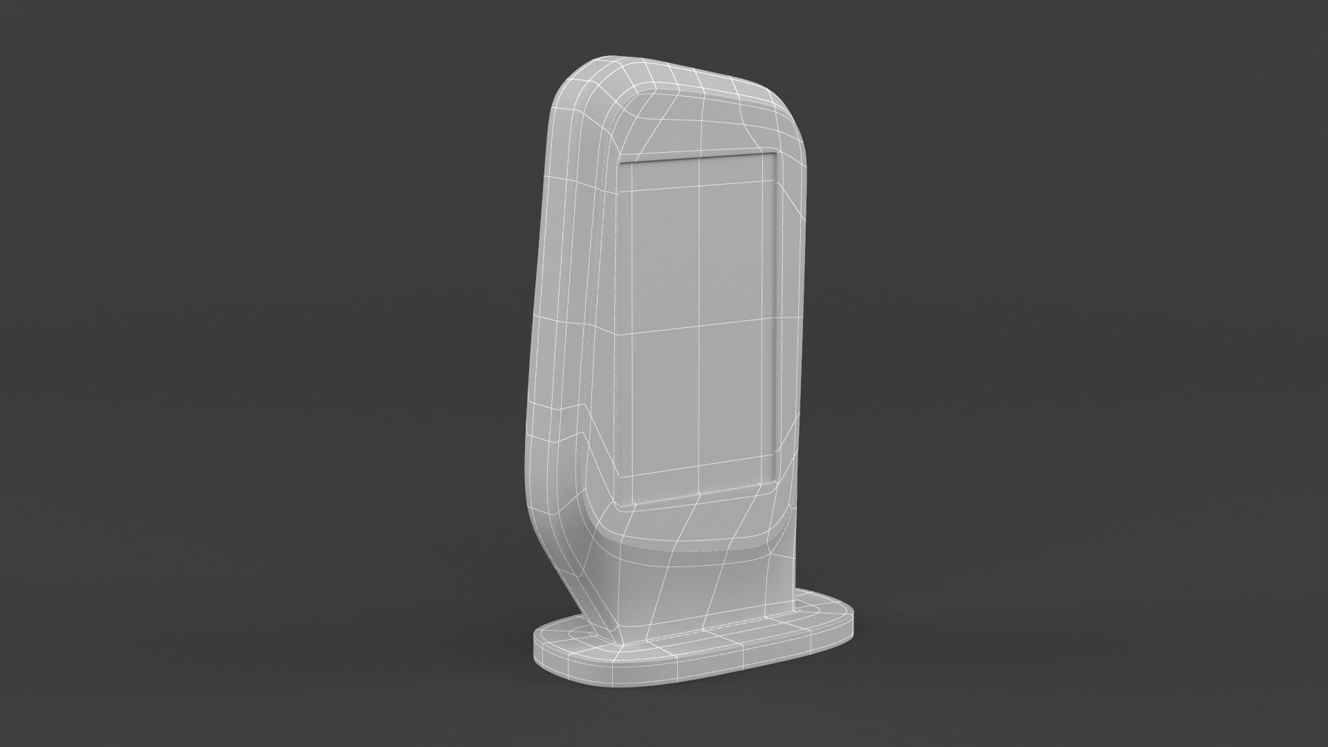 Digital Kiosk 3D model_8