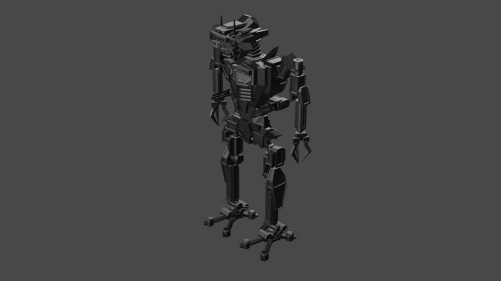 Robot star wars 3D model