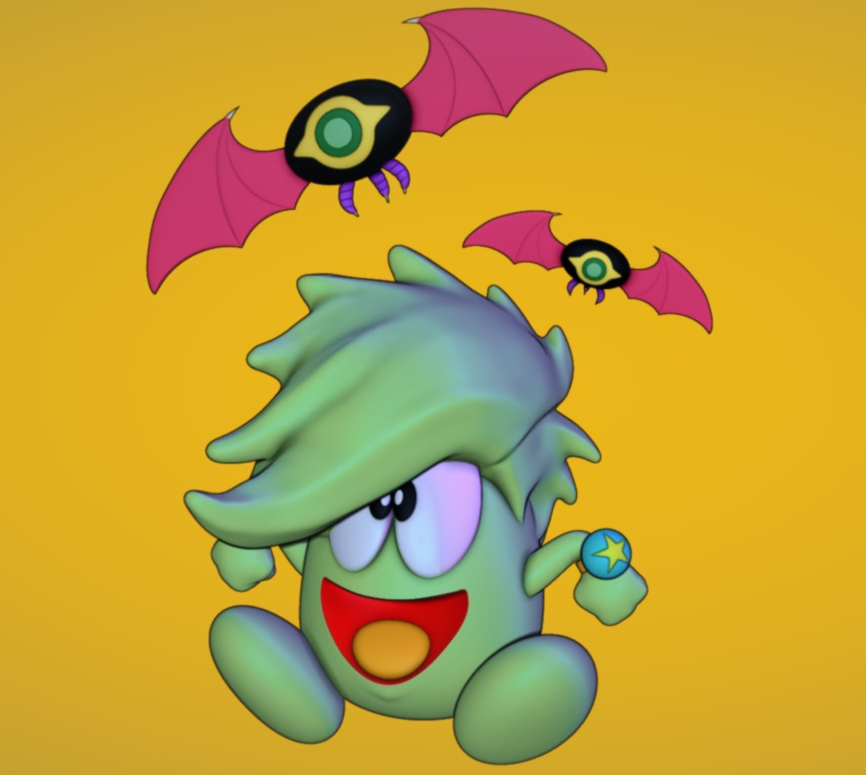 Chobin - Il principe stellare  Hoshi no ko Chobin 3D print model_2