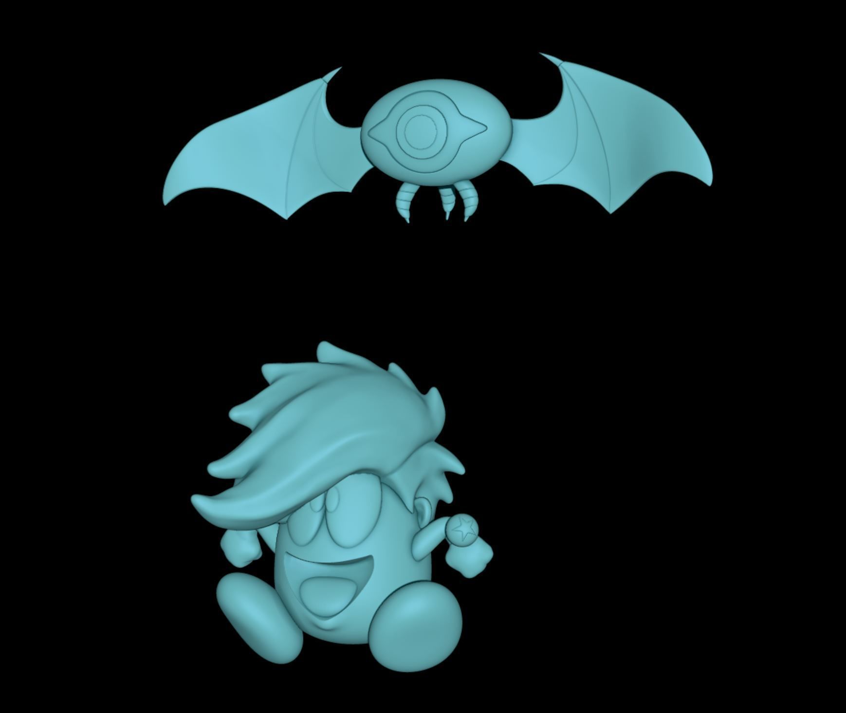 Chobin - Il principe stellare  Hoshi no ko Chobin 3D print model_3