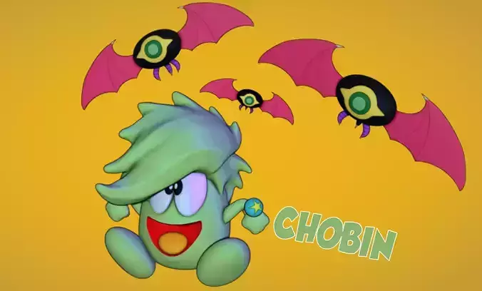 Chobin - Il principe stellare  Hoshi no ko Chobin 3D print model