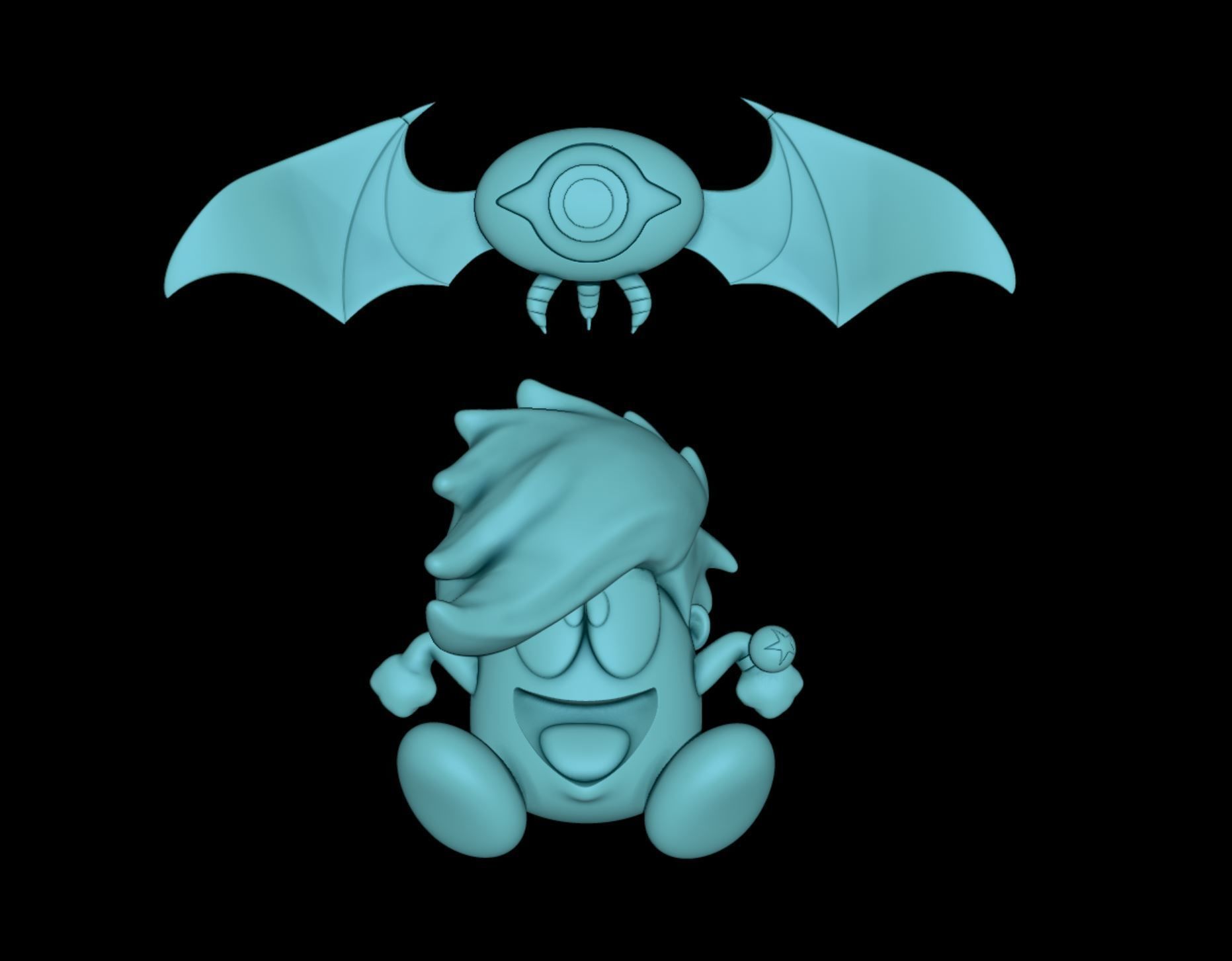 Chobin - Il principe stellare  Hoshi no ko Chobin 3D print model_4