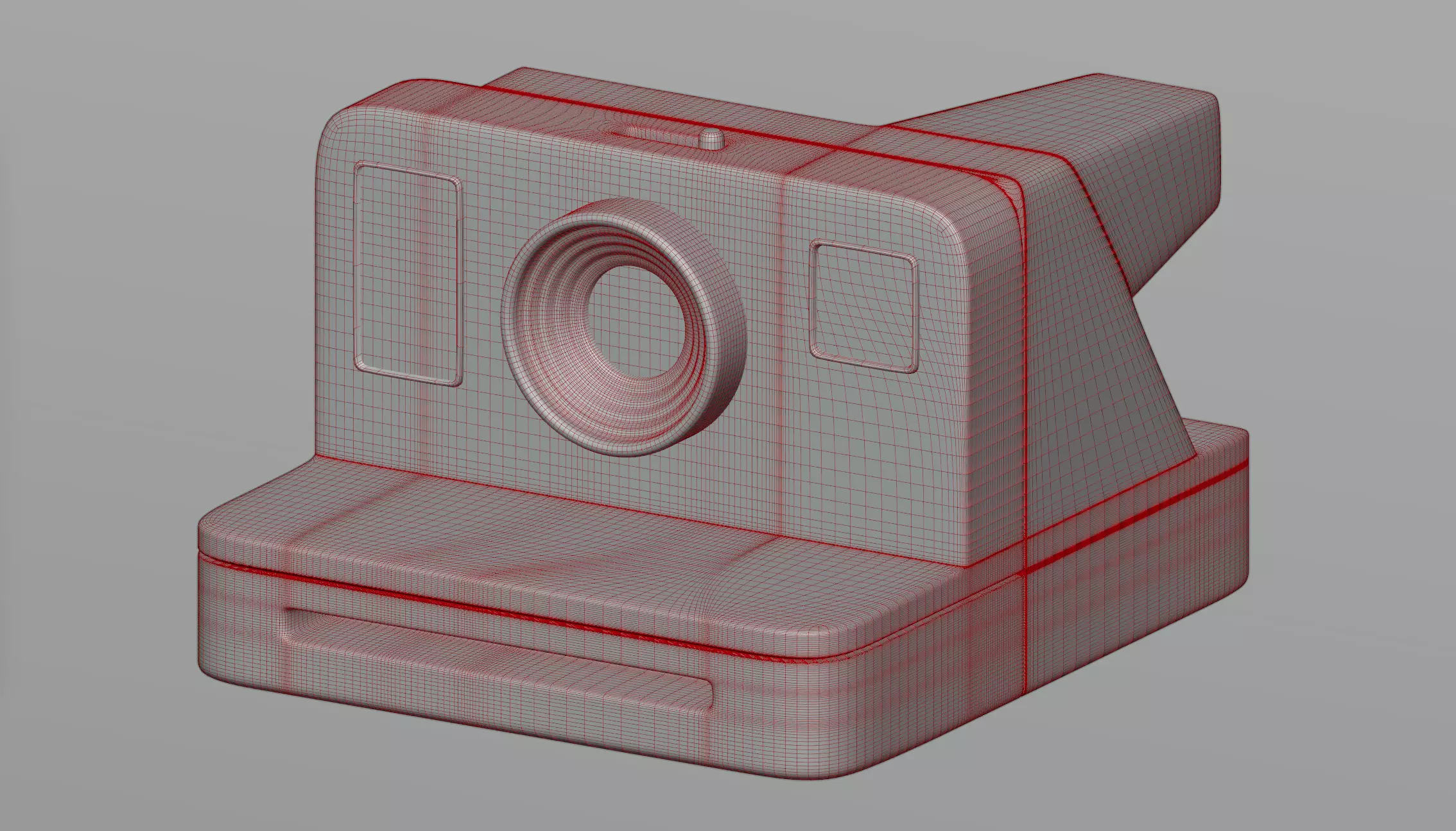 Polaroid now camera 3D model