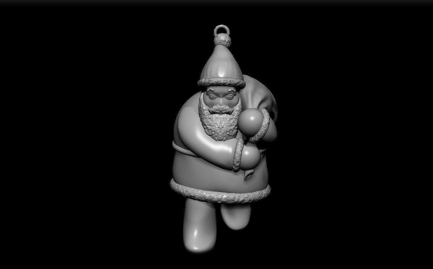 Santa Claus 3D print model_2