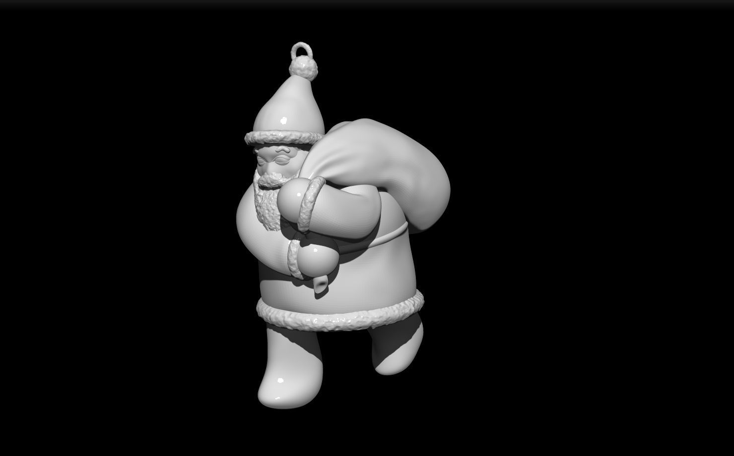 Santa Claus 3D print model_5