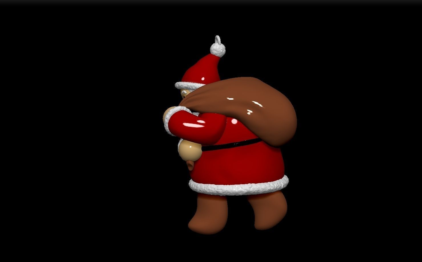 Santa Claus 3D print model_13