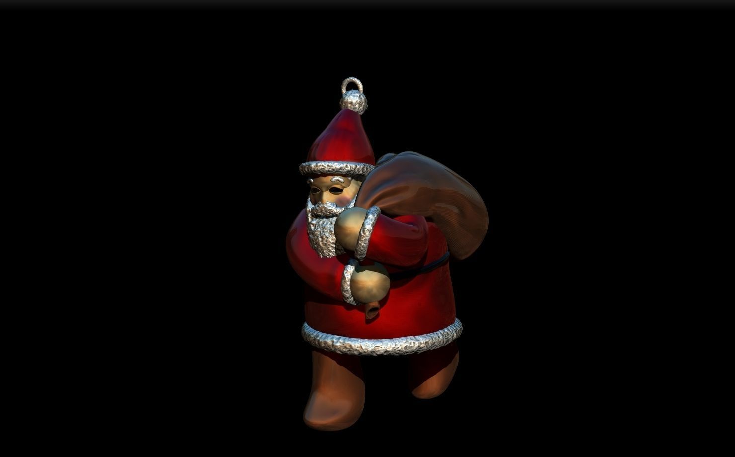 Santa Claus 3D print model_1