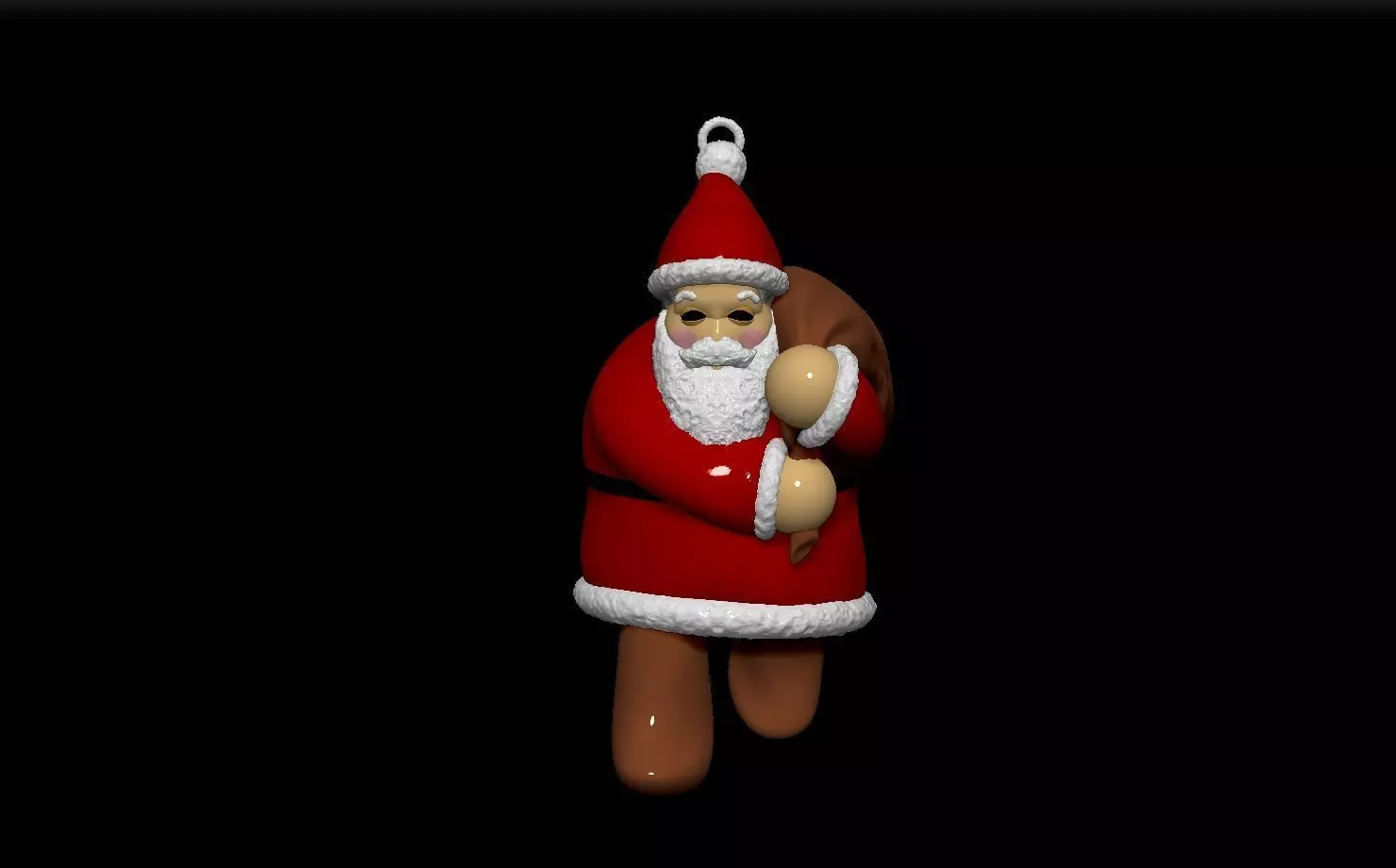 Santa Claus 3D print model_0