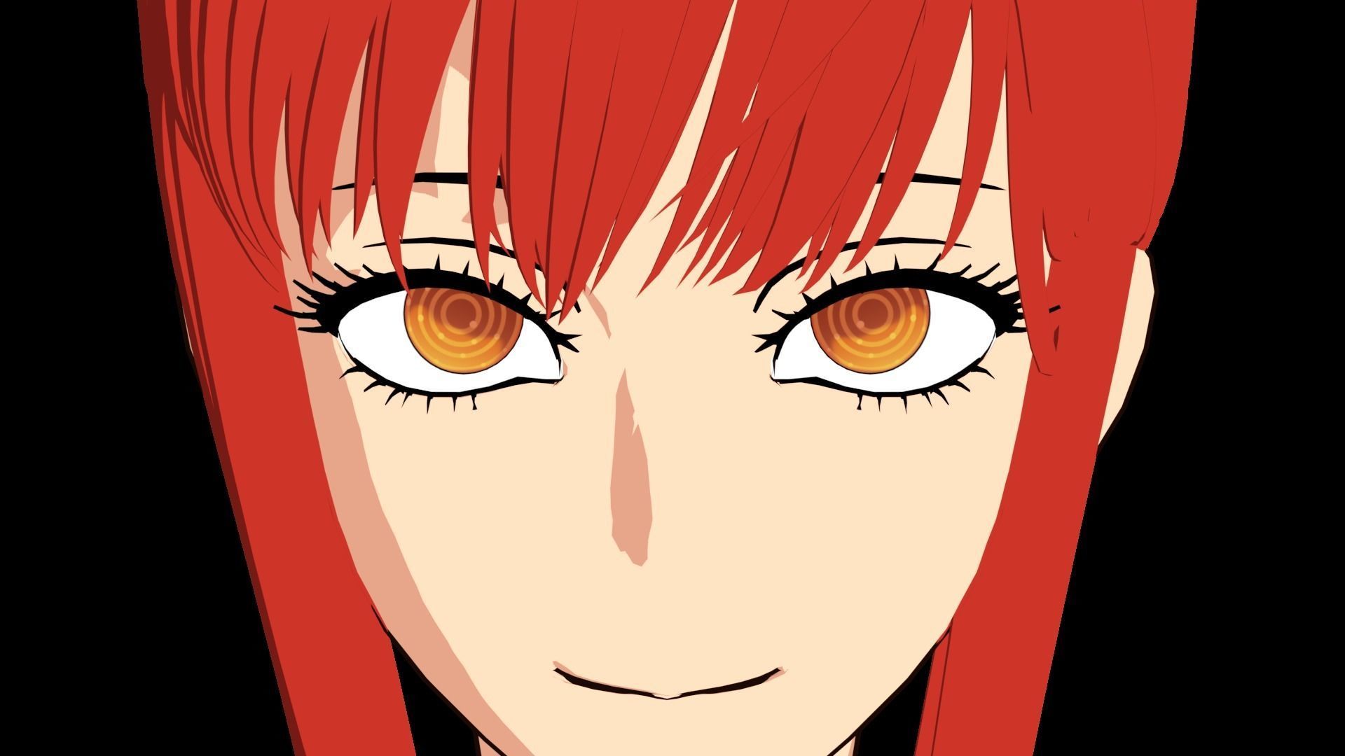 Makima Hairstyle  3D model_5