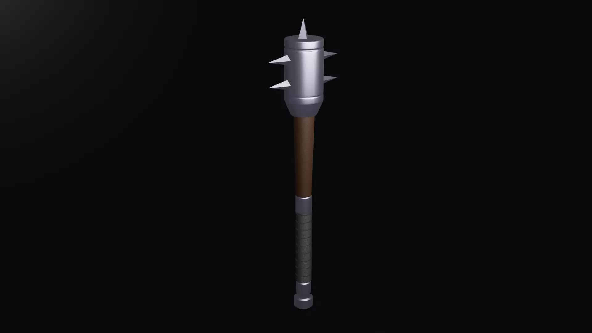 Battle mace  3D model_0
