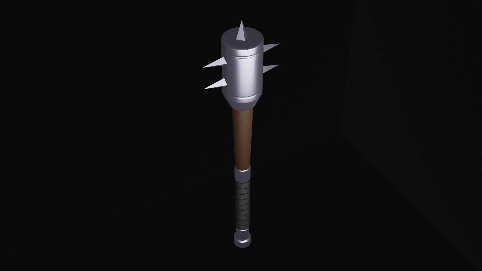 Battle mace  3D model_1