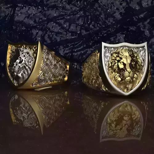 lion ring
