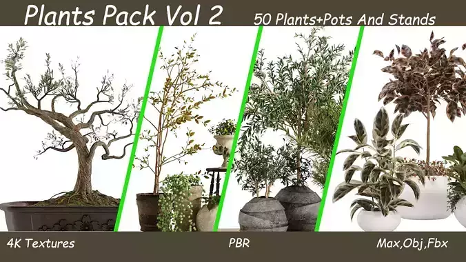 50 Plant Pack  Vol 2