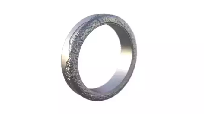 MOUNTAIN WEDDING RING