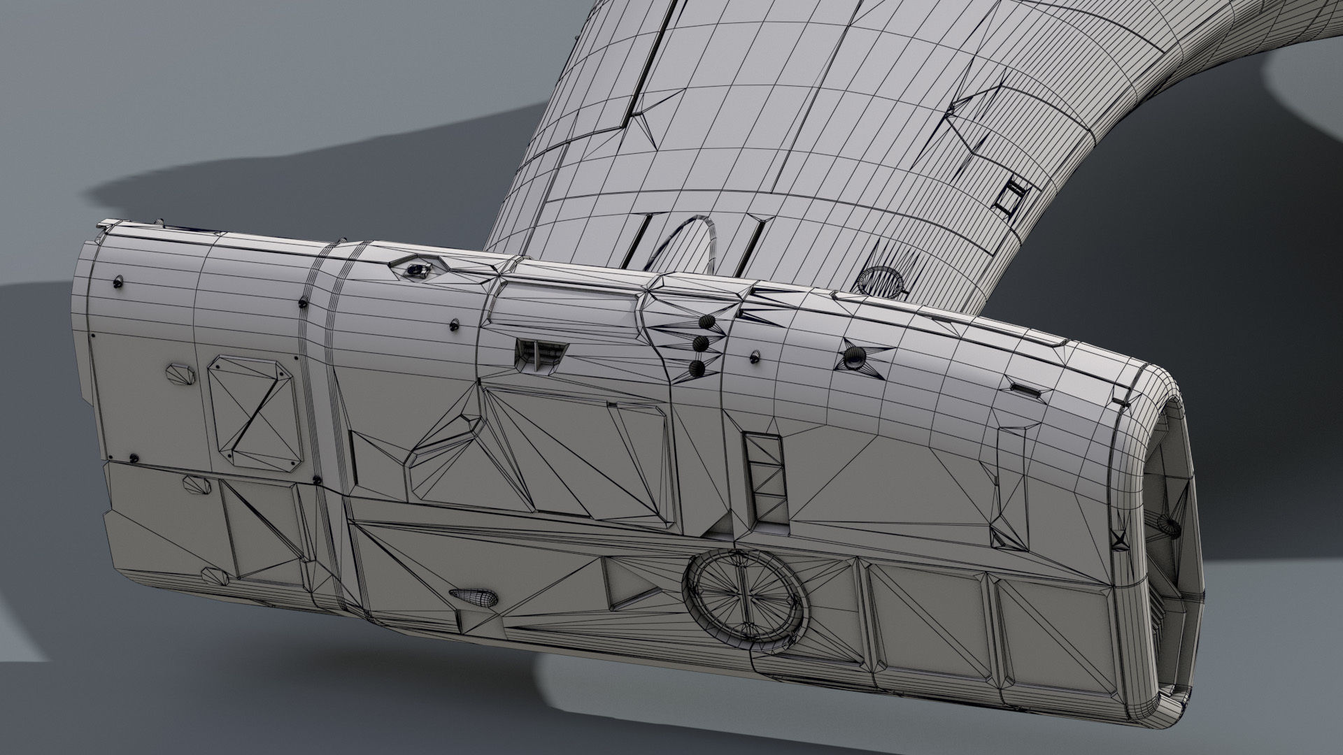 3D SpaceFighter Raptor  3D model_27