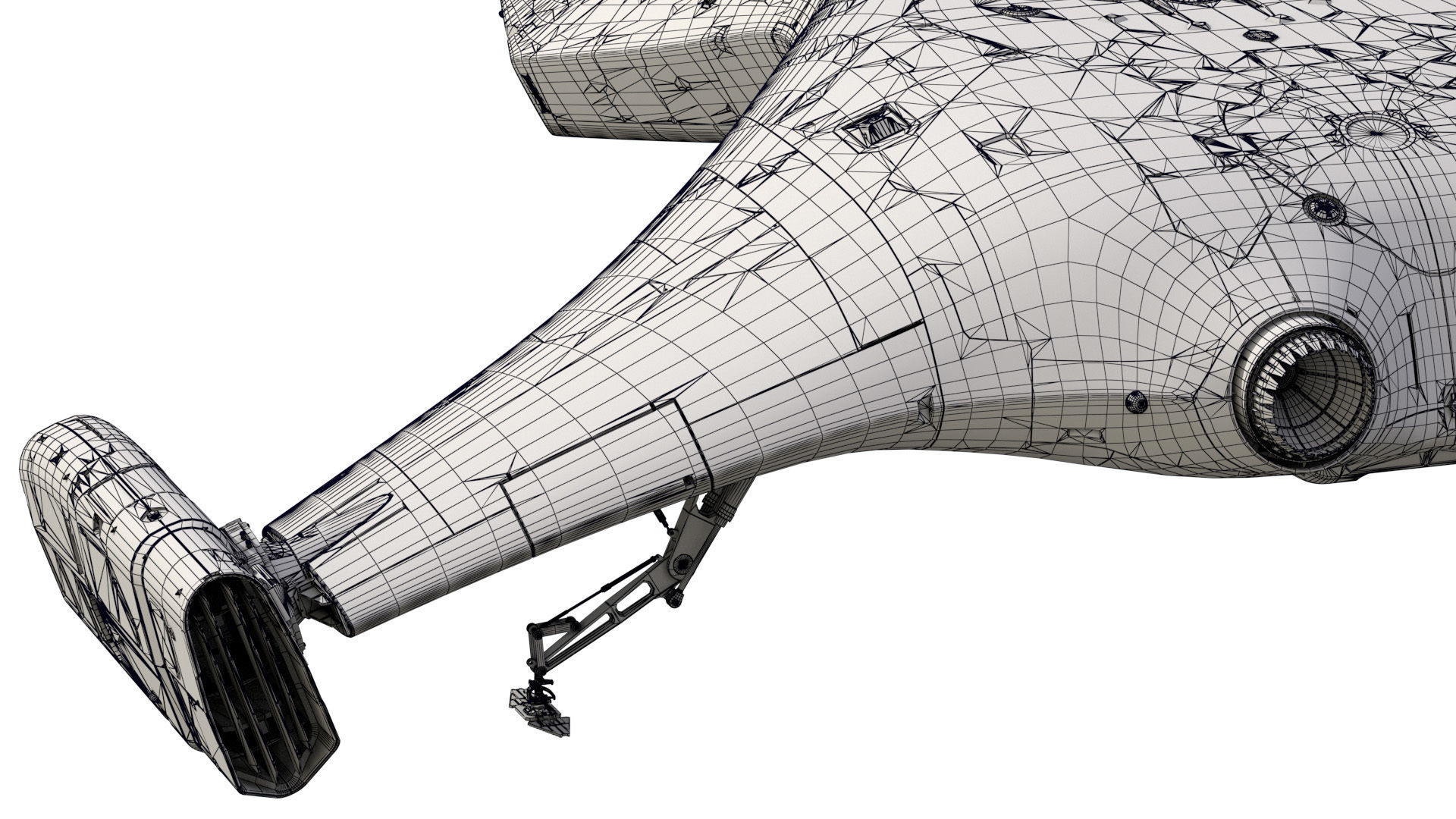 3D SpaceFighter Raptor  3D model_22