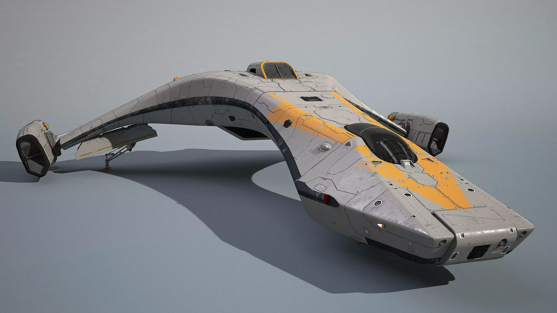 3D SpaceFighter Raptor  3D model_0