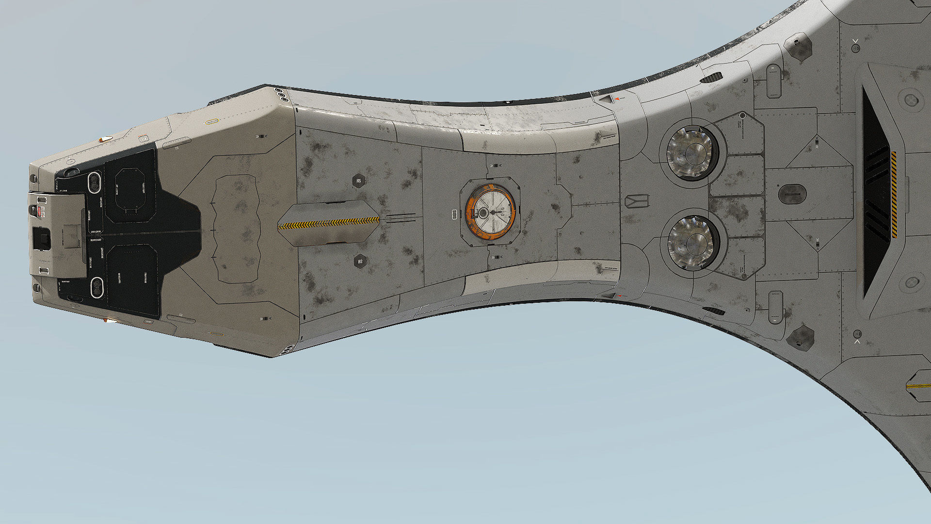 3D SpaceFighter Raptor  3D model_12